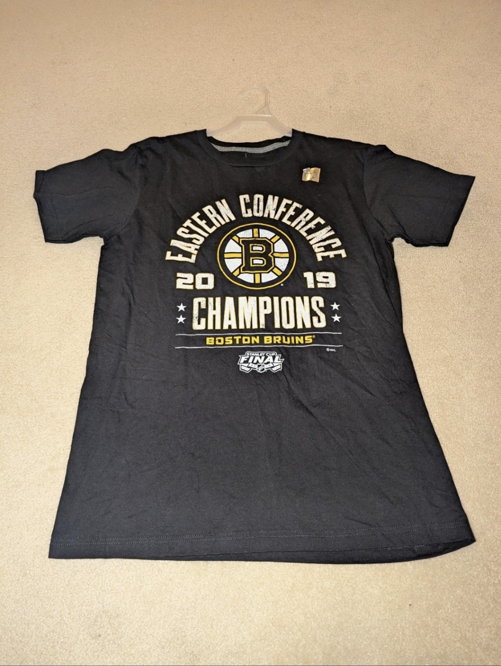 Nwot fanatics NHL 2019 eastern conference champions Boston bruins Men's